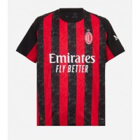 AC Milan Rafael Leao #10 Hjemmebanetrøje 2025-26 Kortærmet